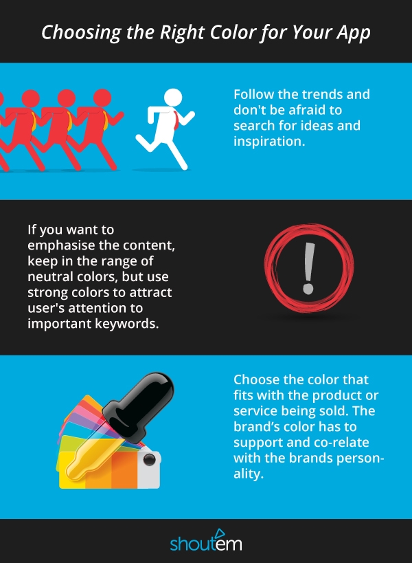 Choosing the right color for your app